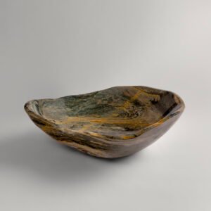 Septarian  Forest Bowl
